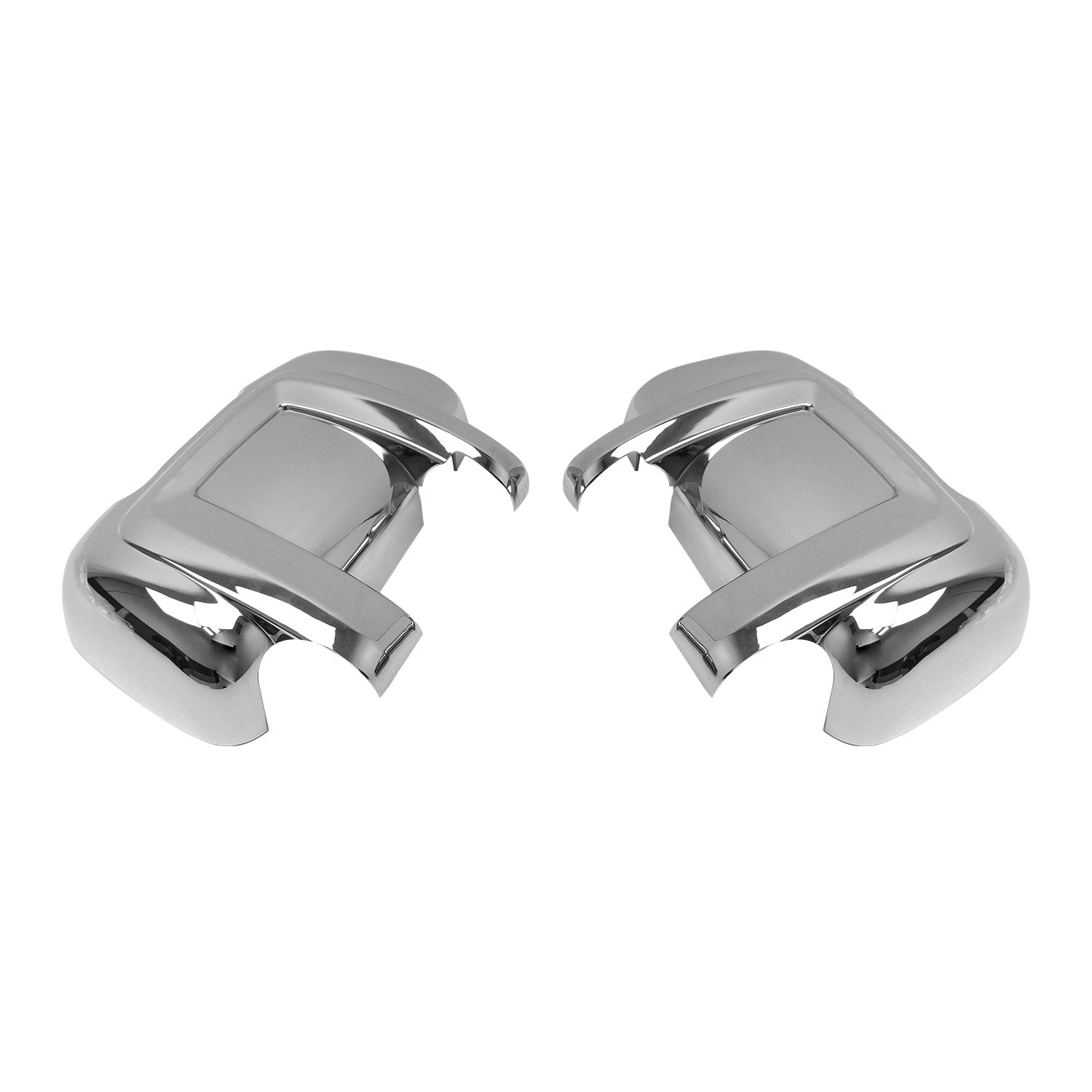 2014-2022 RAM ProMaster Mirror Cover Caps & Door Sill Covers Chrome Set 13x