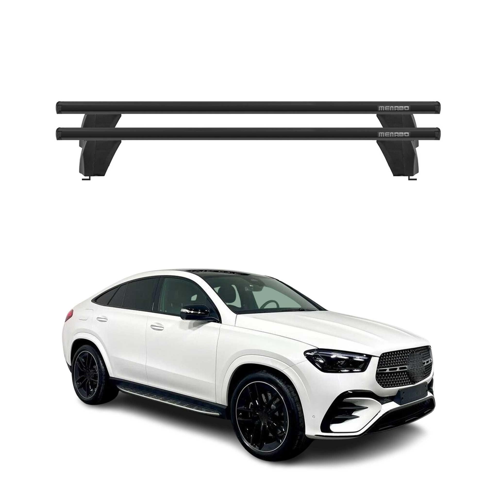 2020-2026 Mercedes GLE Class Coupe C167 Roof Rack Cross Bars Black