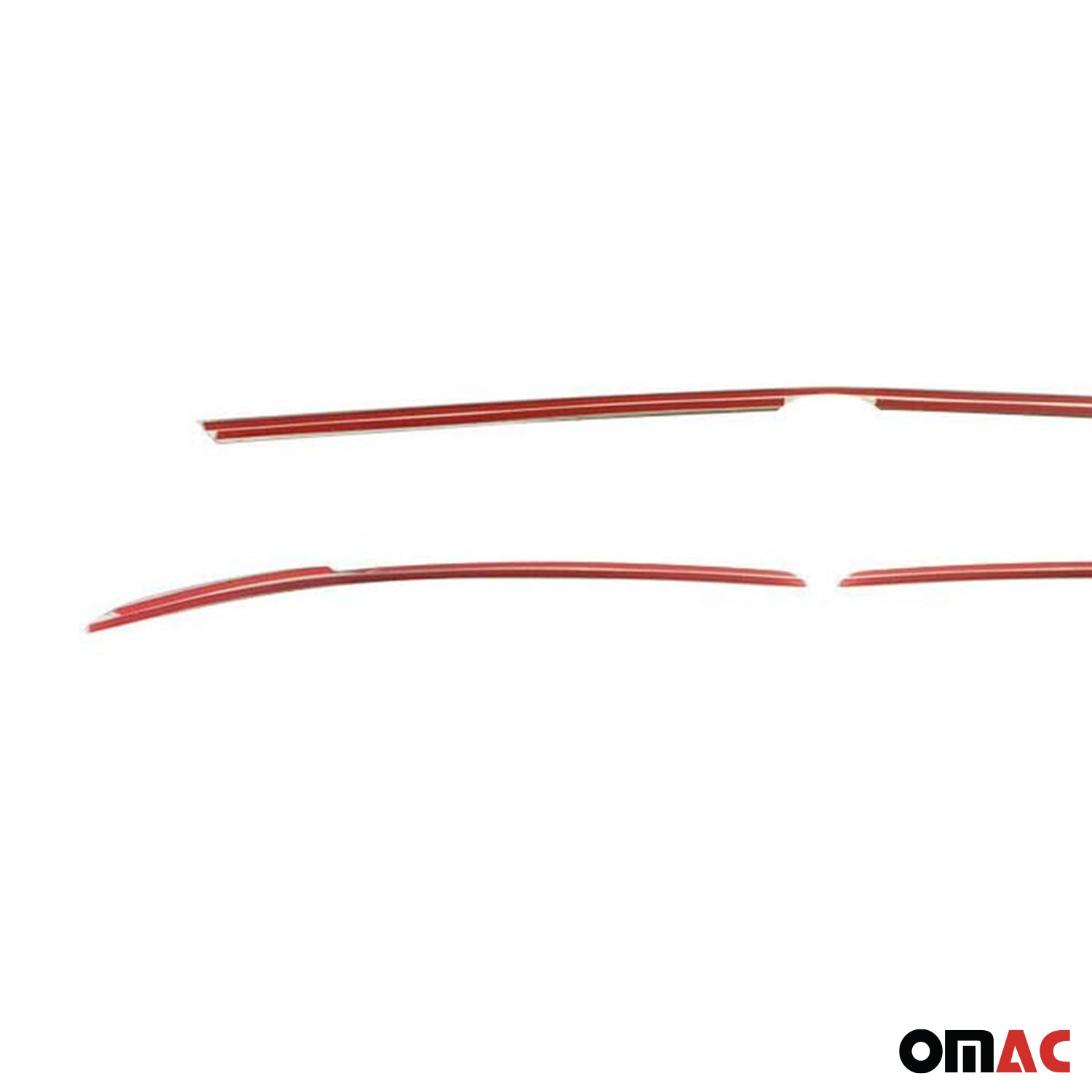 2018-2024 VW Tiguan Fog Light Headlight Lamp Surround Trim Silver 3 Pcs