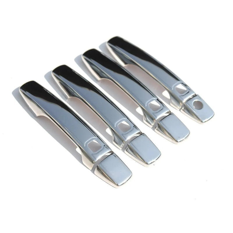 Car Door Handle Cover Protector for Lexus LX 570 2008-2015 Steel Chrome 8 Pcs - OMAC USA