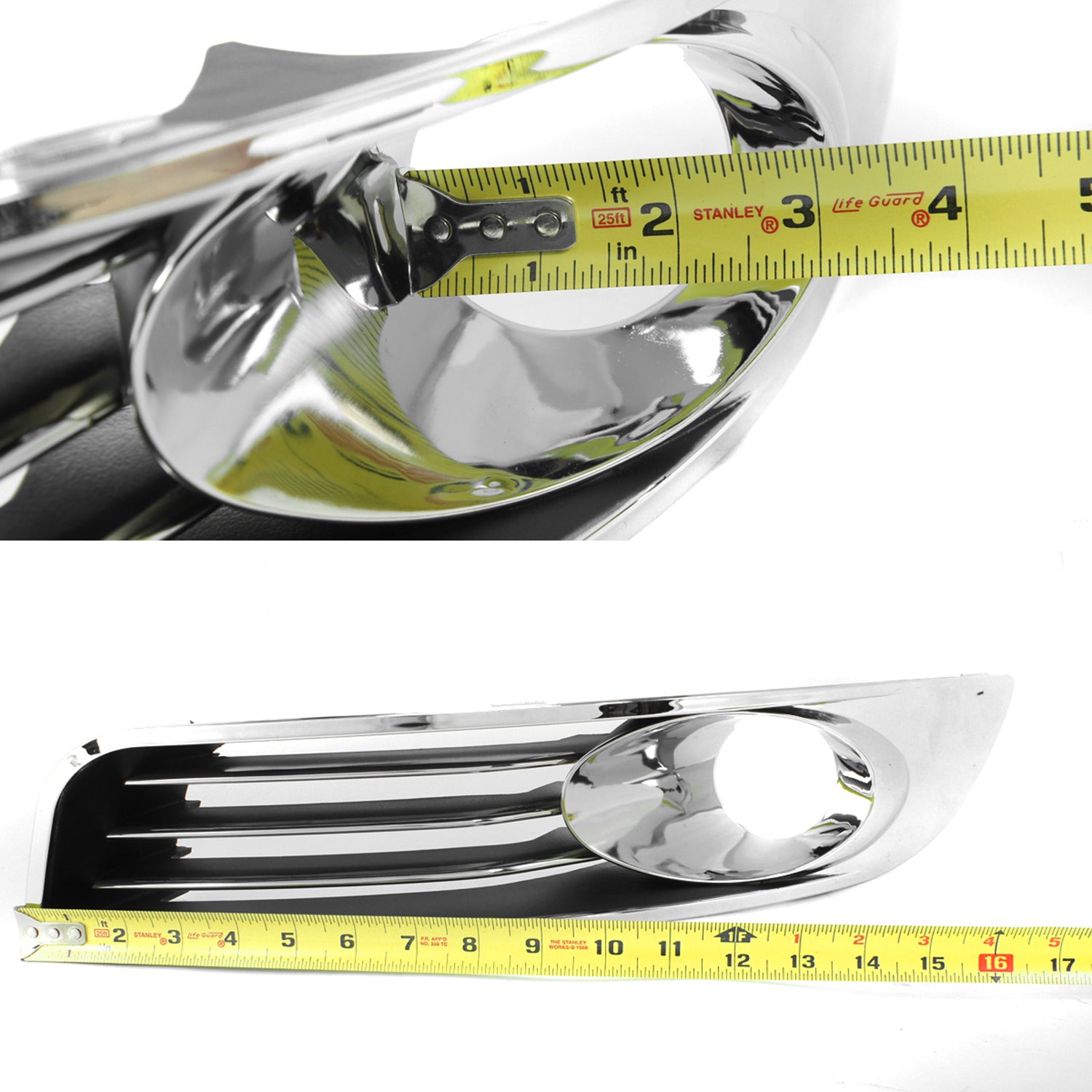 2006-2012 Chevrolet Impala LT/LTZ/SS Fog Lamp Covers Chrome