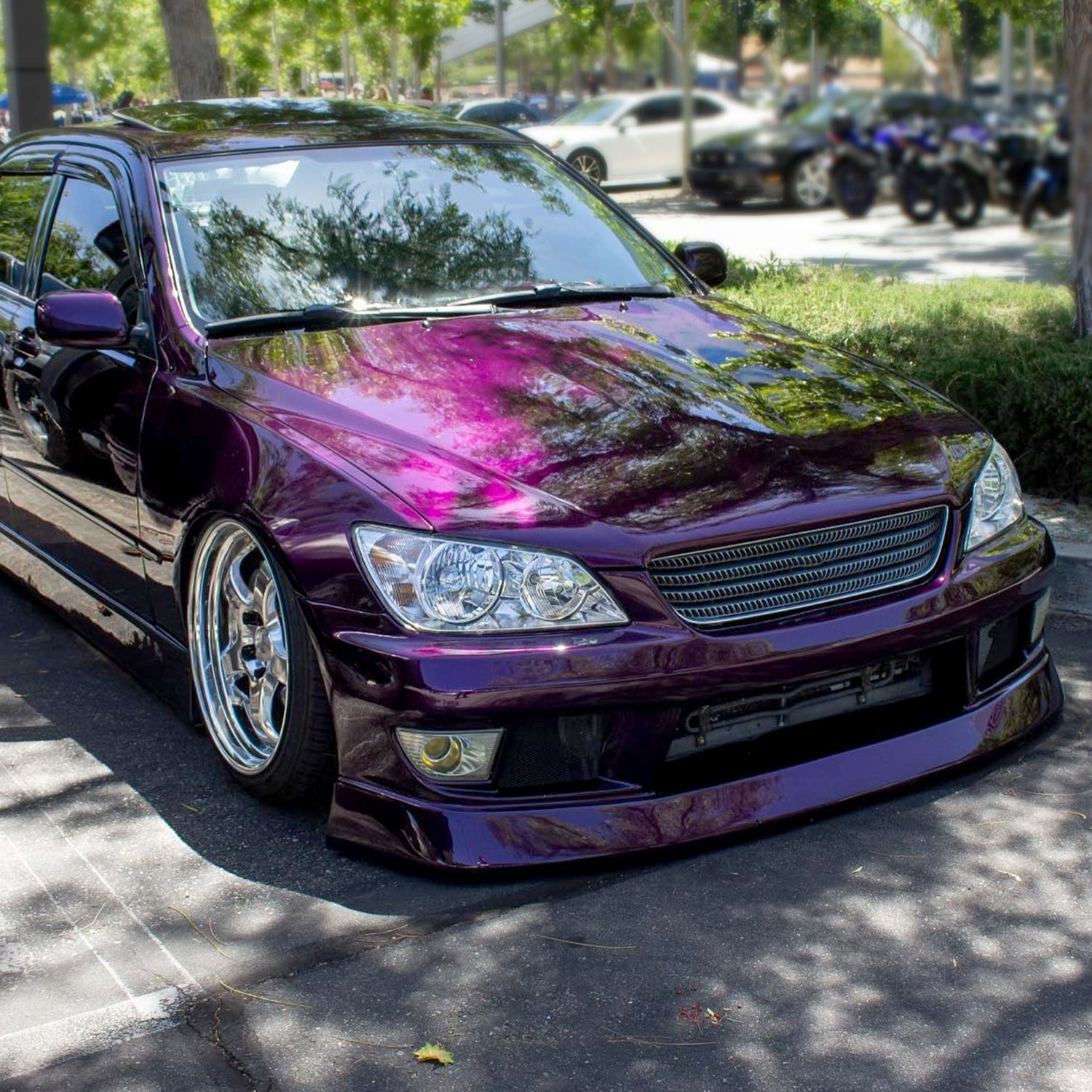 2001-2005 Lexus IS300 Factory Style Crystal Headlights Chrome/Clear Lens