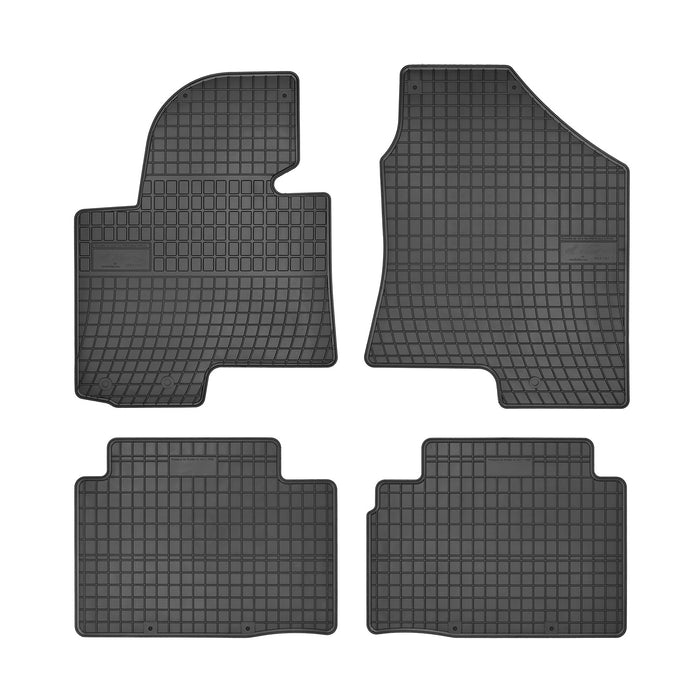 OMAC Floor Mats Liner for Hyundai Tucson 2010-2015 Black Rubber All-Weather 4Pcs