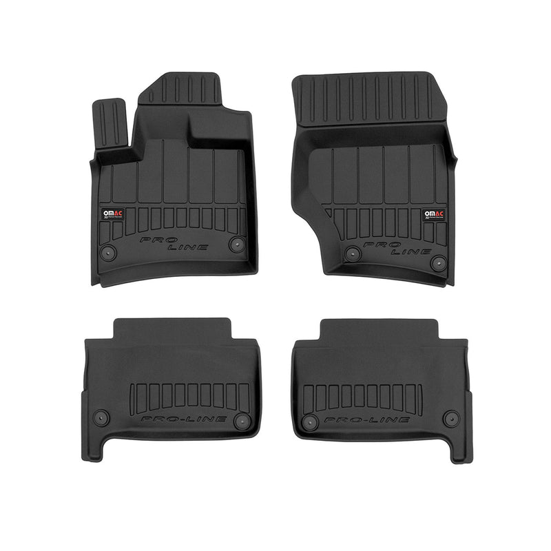 2007-2015 Audi Q7 Premium Floor Mats Liners Full Set All Weather Heavy Duty