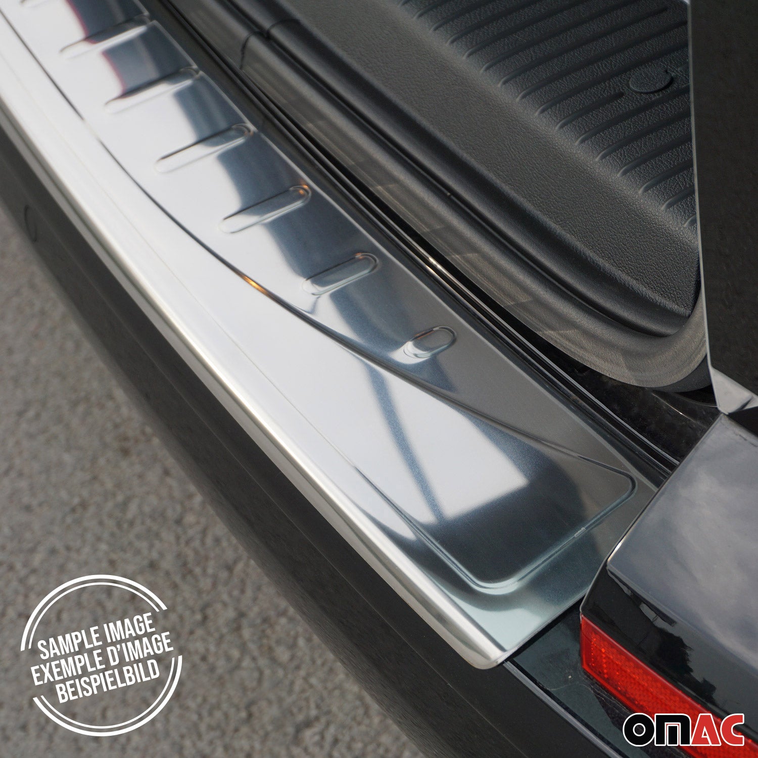 2008-2012 Ford Escape Rear Bumper Sill Cover Protector Guard Stainless Steel
