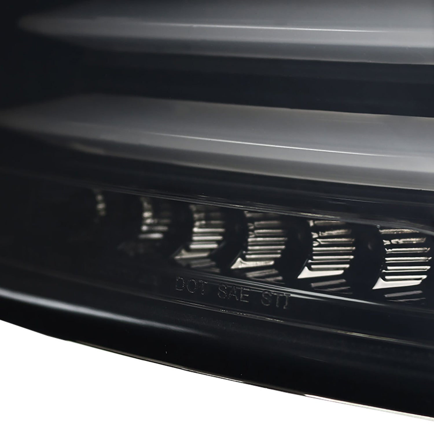 2015-2017 VW Golf/GTI LED Tail Lights Glossy Black/Smoke Lens