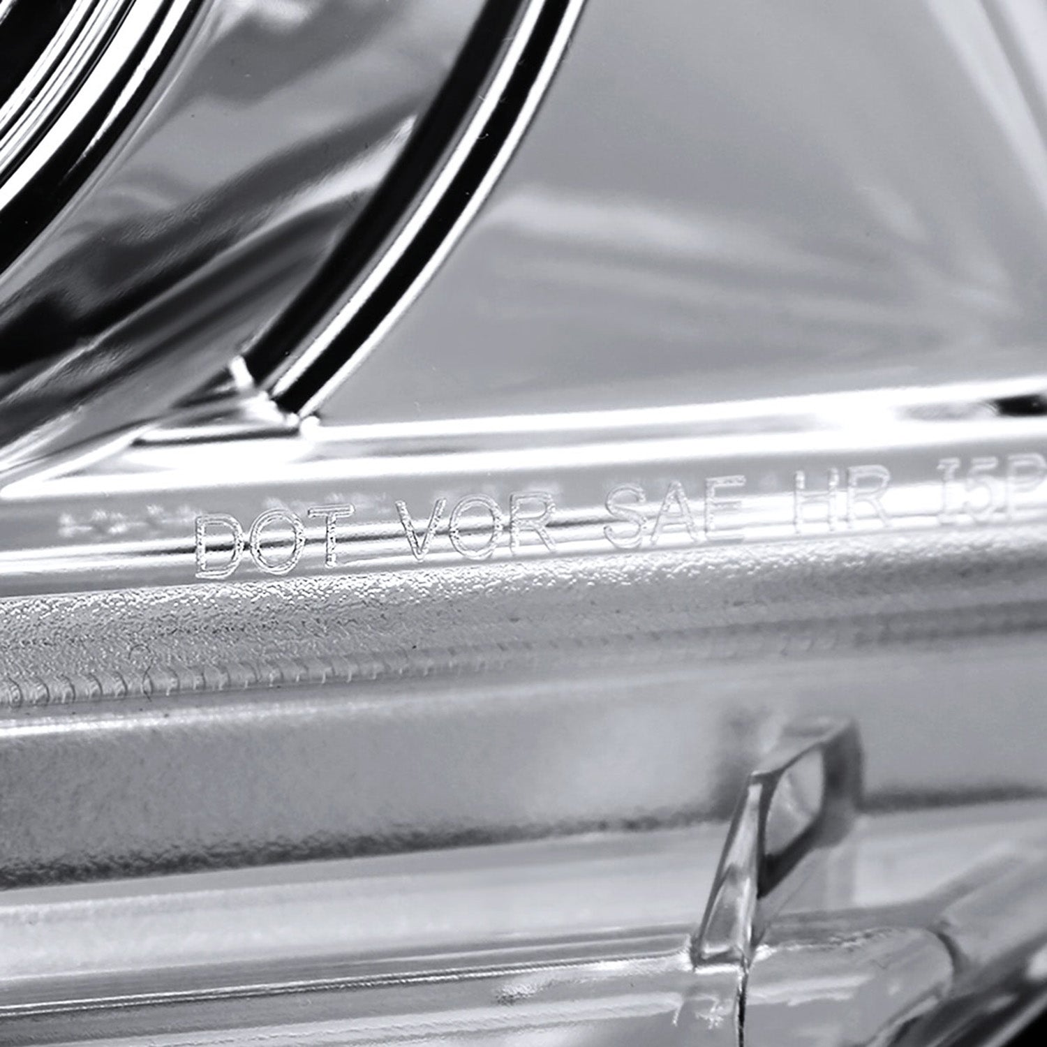 2010-2014 Ford Mustang Sequential LED Bar Projector Headlights Chrome/Clear