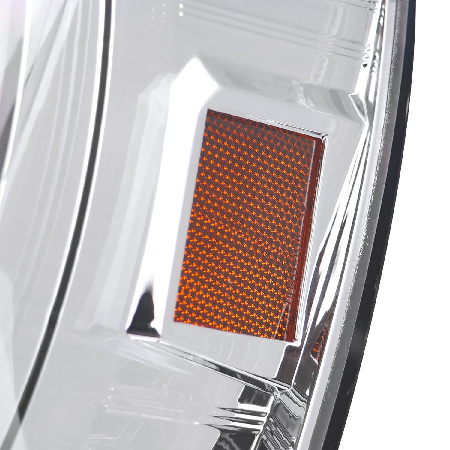 2006-2008 Dodge RAM 1500/ 06-2009 2500 3500 LED CBar Projector Headlights Chrome