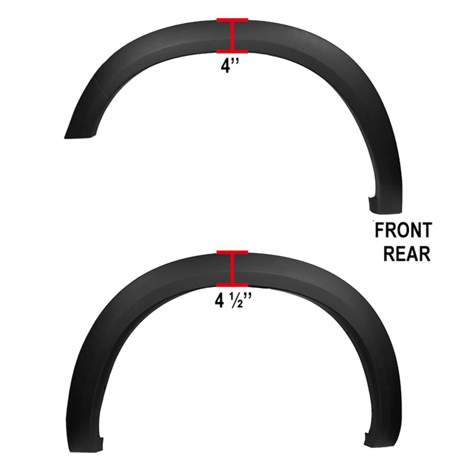 2009-2018 RAM 1500 / 2019-2021 RAM Classic Fleetside Factory OE Fender Flares