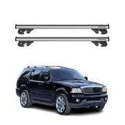 2003-2005 Lincoln Aviator Roof Rack Cross Bars Silver