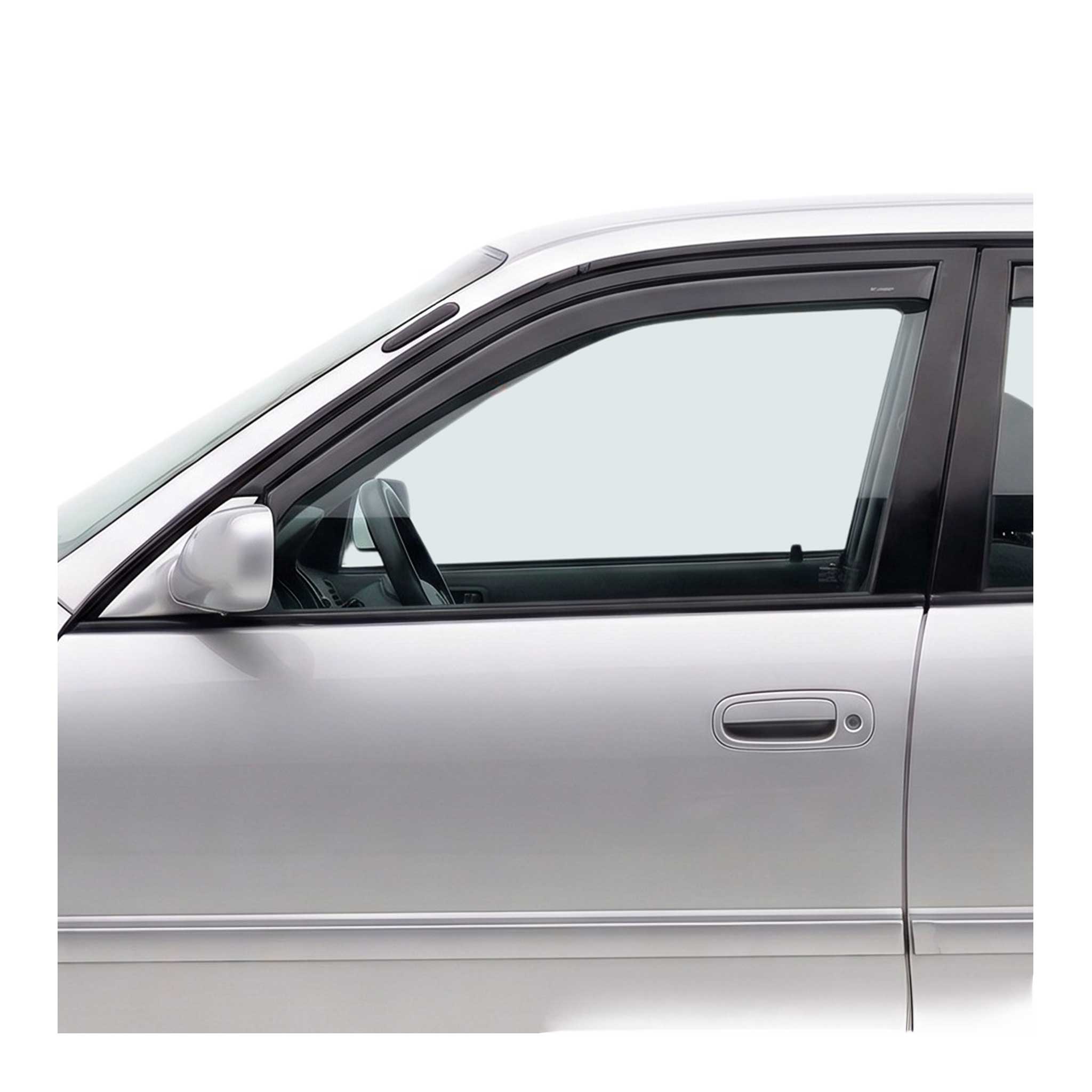 1998-2002 Toyota Corolla Window Visor Vent Rain Deflector 2Pcs Smoke