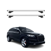 2007-2015 Audi Q7 Roof Rack Cross Bars Silver