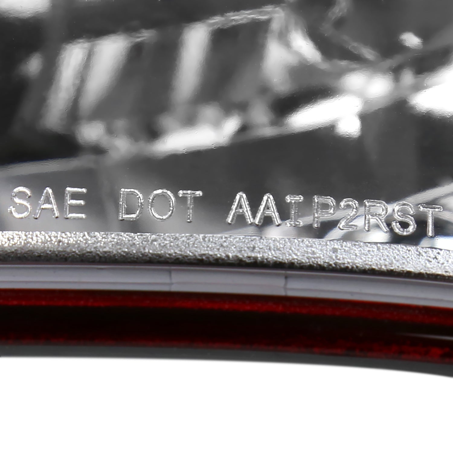 2005-2015 Nissan Armada LED Tail Lights Chrome Housing/Red Clear Lens