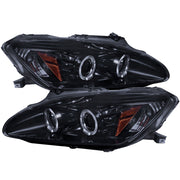 2004-2009 Honda S2000 AP2 Dual Halo Projector Headlights Glossy Black/Smoke