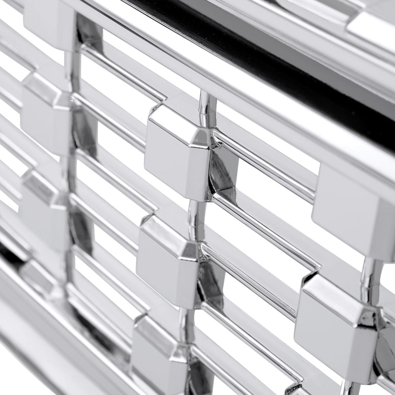 2016-2018 GMC Sierra 1500 Chrome Mesh Denali Style Hood Replacement Grille