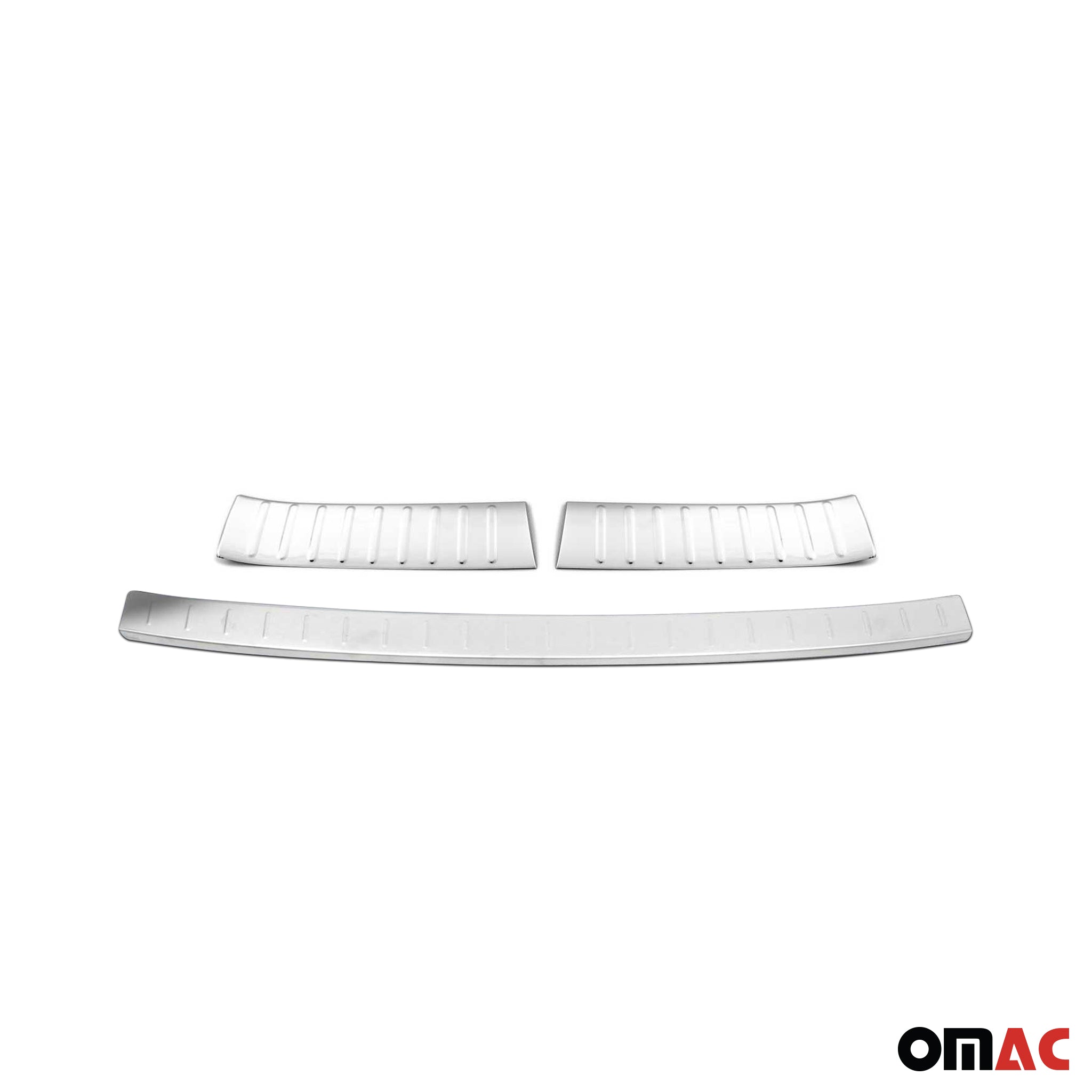 Rear Bumper Guard & Trunk Sill Cover Set for Hyundai Tucson IV 2022-2024 Brushed