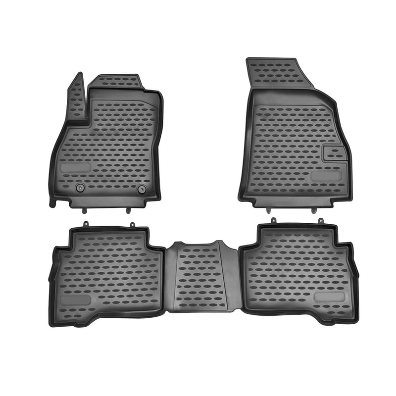 1998-2007 Lexus LX 470 Floor Mats Liners Full Set All Weather Black