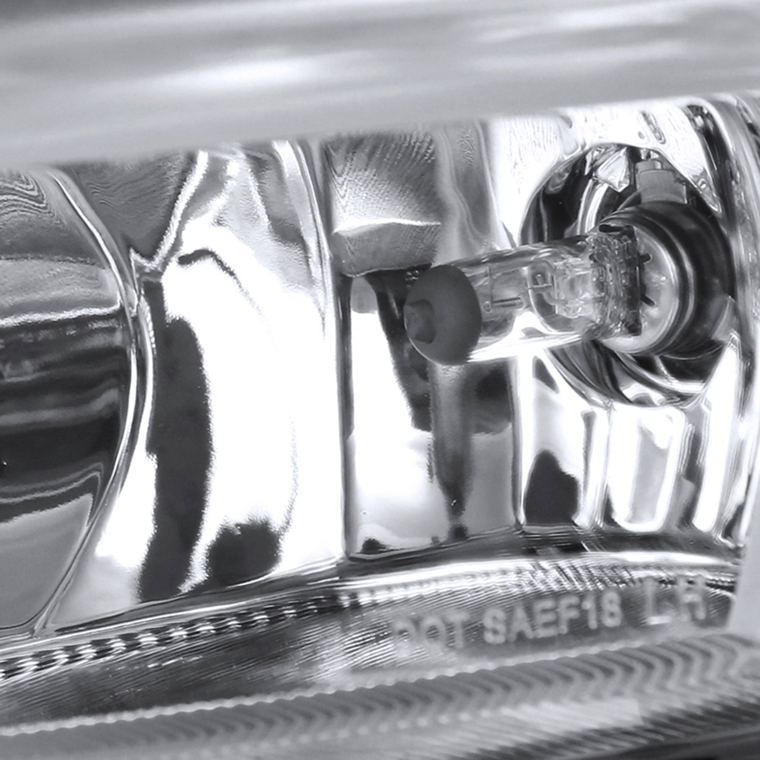 2015-2017 VW Golf Mk7 H11 Fog Lights Chrome Housing/Clear Lens