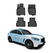 2009-2017 Infiniti FX35 FX50 Premium Floor Mats Liners Full Set All Weather Heavy Duty