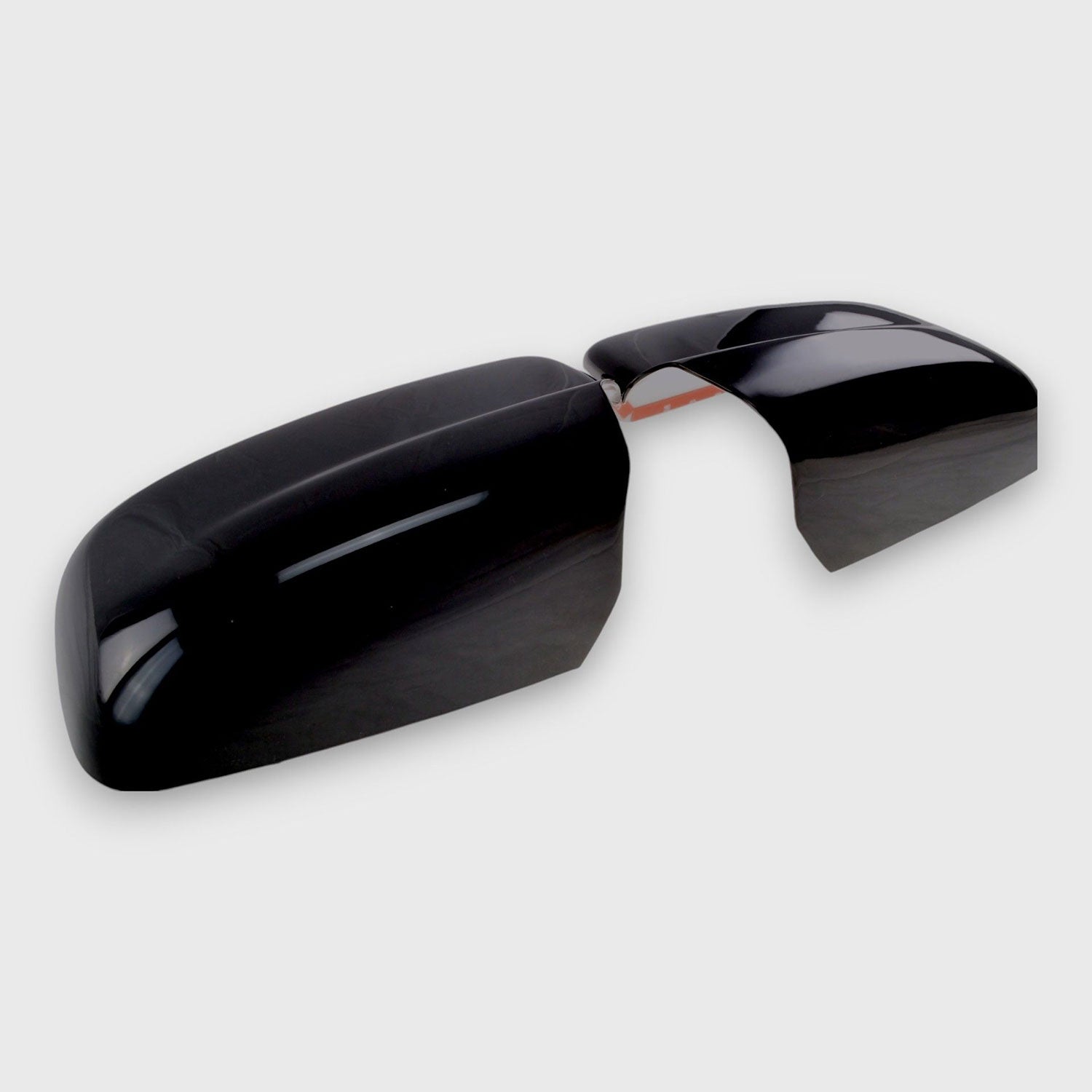 2013-2018 RAM RAM 1500 Mirror Cover Caps Gloss Black 2Pcs ABS Plastic