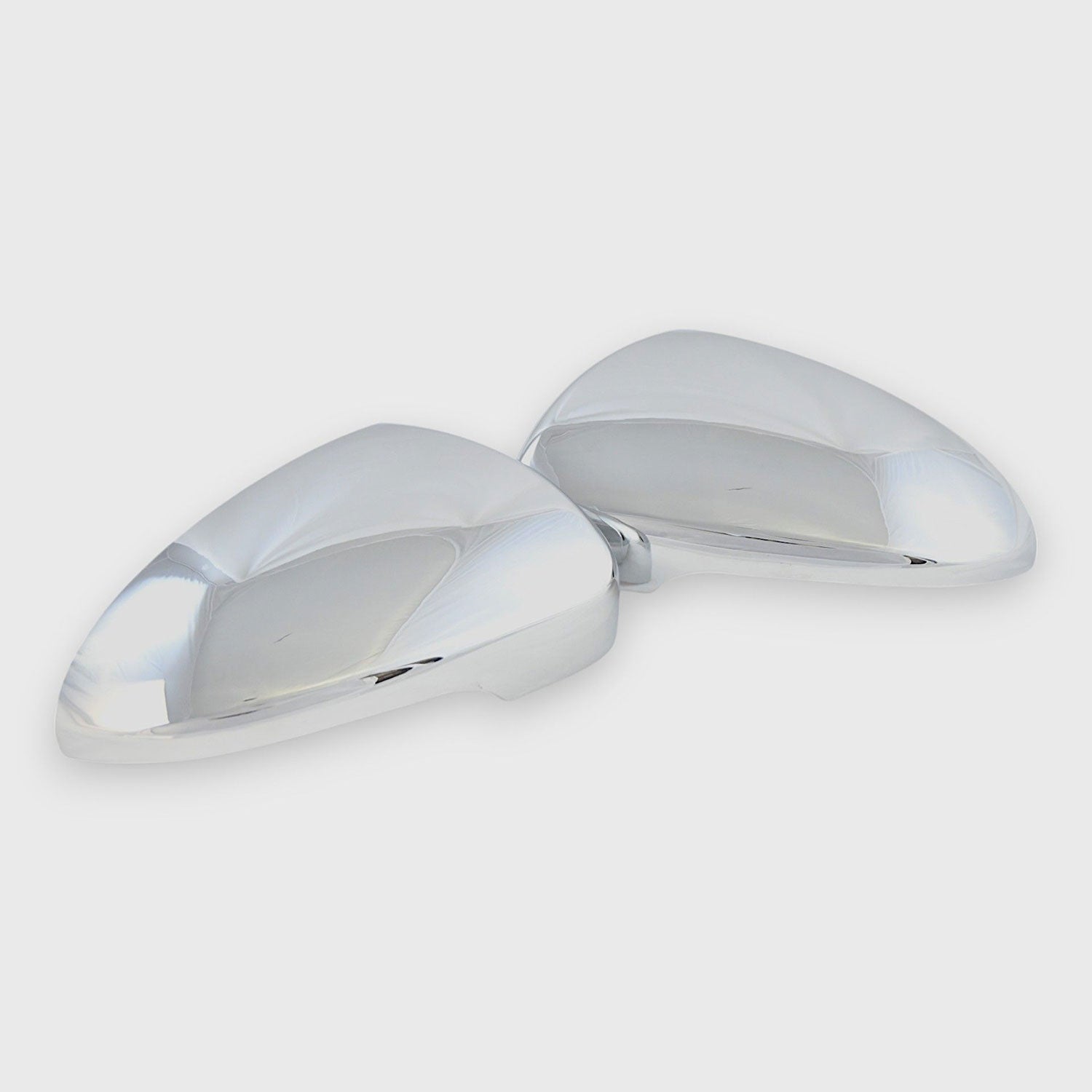 2016-2021 Hyundai Tucson Mirror Cover Caps Chrome 2Pcs ABS Plastic