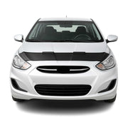 2011-2018 Hyundai Accent Blue Car Bonnet Mask Hood Bra Black 1 Pc