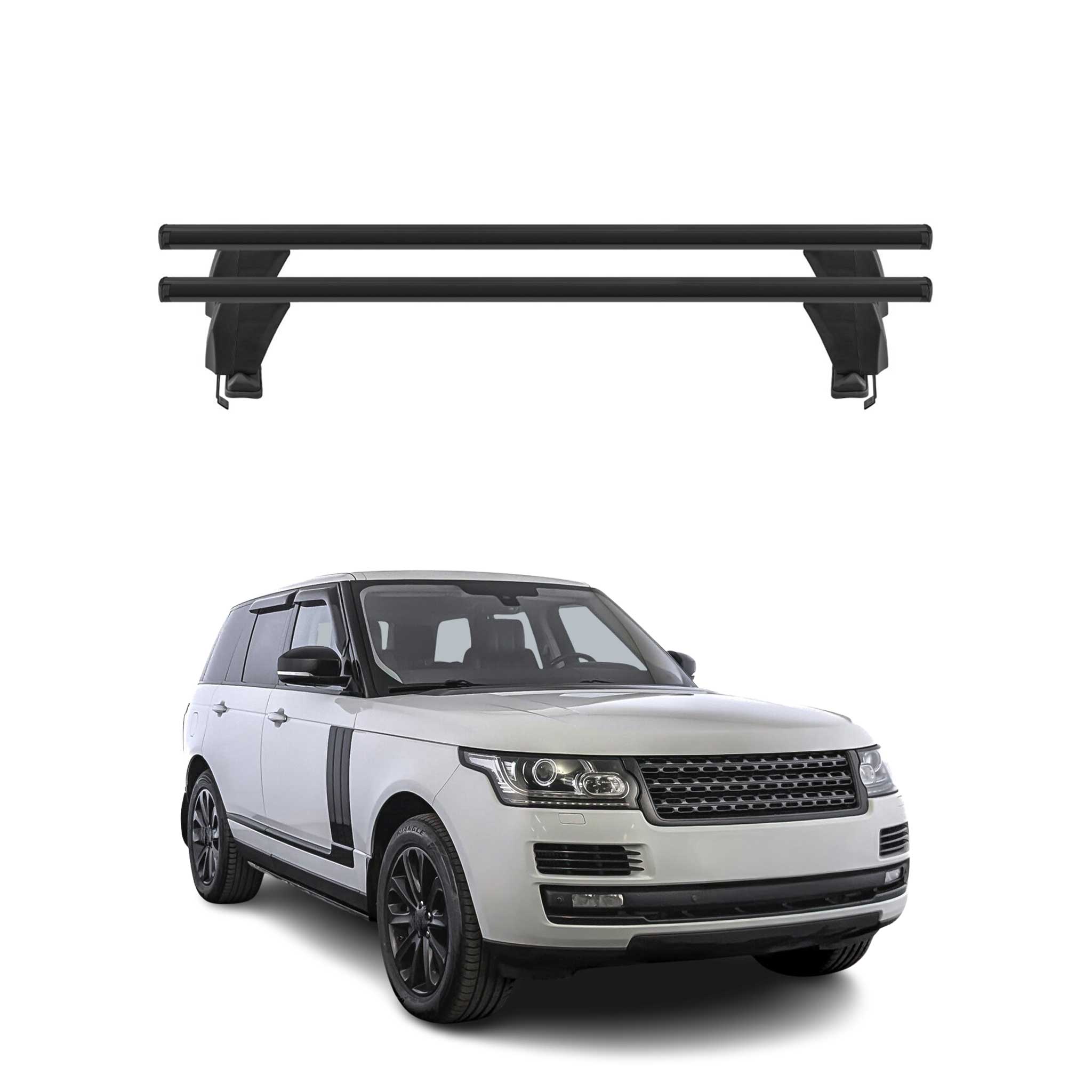 2013-2021 Land Rover Range Rover Roof Rack Cross Bars Black