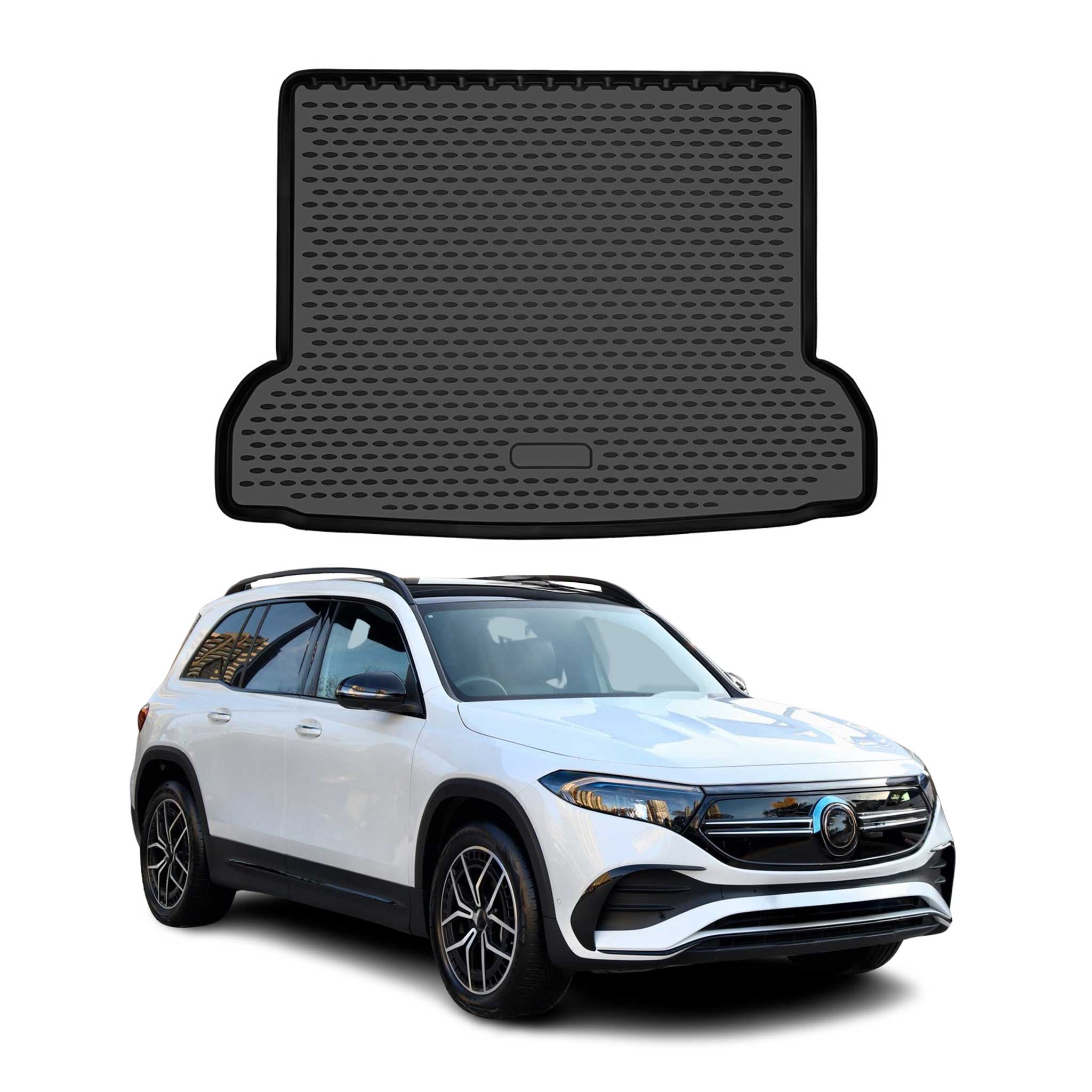 OMAC Cargo Mats Liner for Mercedes EQB 2022-2026 Trunk Mat Waterproof TPE