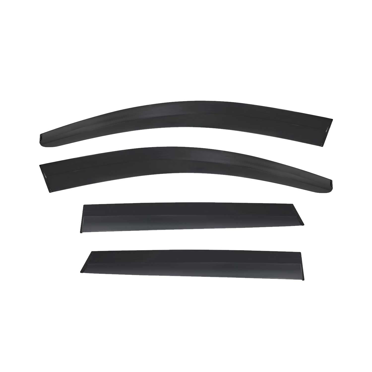 2017-2020 Nissan Rogue Sport Window Visor Vent Rain Deflector 4Pcs Smoke