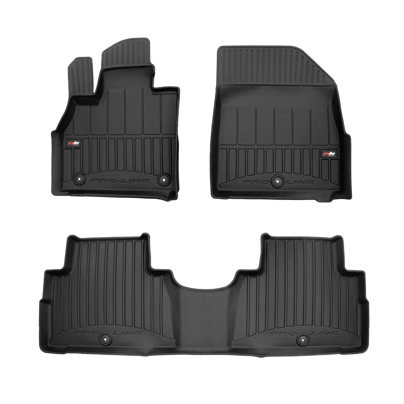 2020-2025 Hyundai Palisade Premium Floor Mats Liners Full Set All Weather Heavy Duty