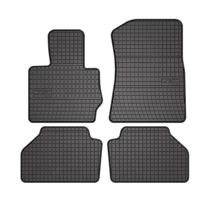 2011-2017 BMW X3 F25 Floor Mats Liners Full Set All Weather Rubber Black