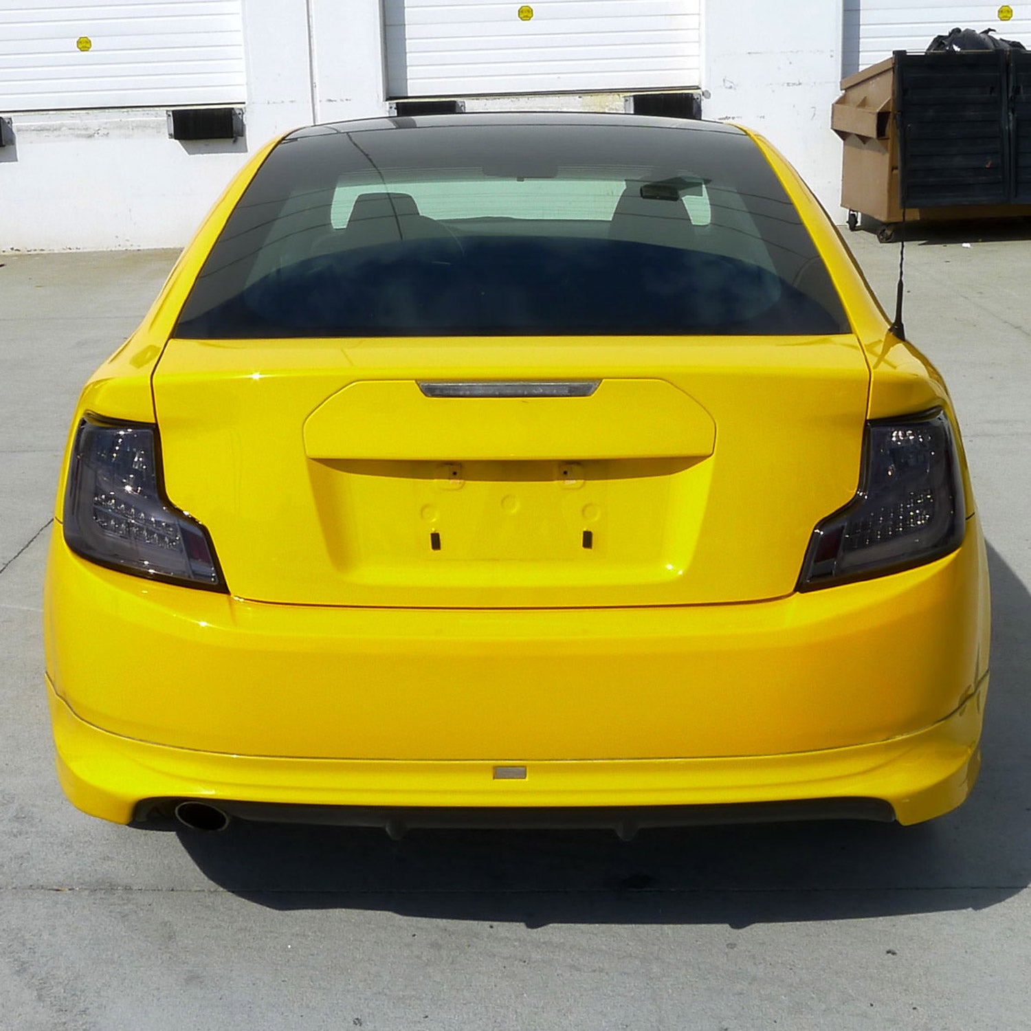 2011-2013 Scion tC LED Tail Lights Chrome Housing/Smoke Lens