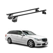 2010-2016 Mercedes E Class W212 Sedan Roof Rack Cross Bars Black