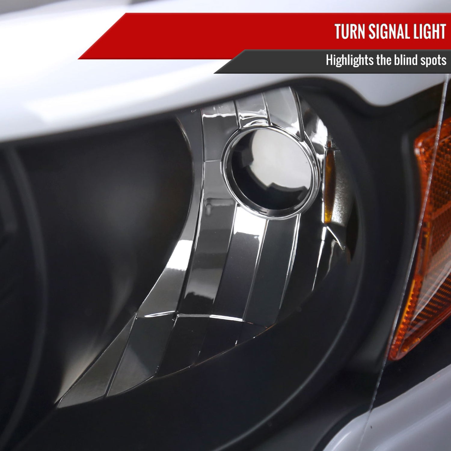 2006-2008 Dodge RAM 1500/ 06-2009 Dodge RAM 2500/3500 LED Tube Headlights Black