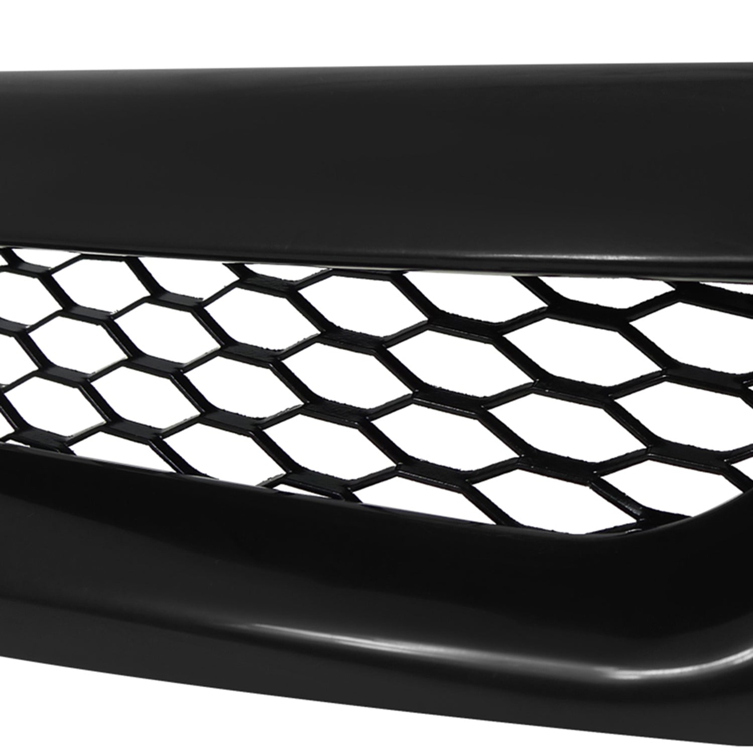 2006-2008 Honda Civic Coupe Si TR Style Black ABS Mesh Grille
