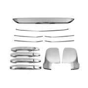 2019-2025 Mercedes Sprinter W907 910 Mirror Cover Caps Door Cover Front Grill Set