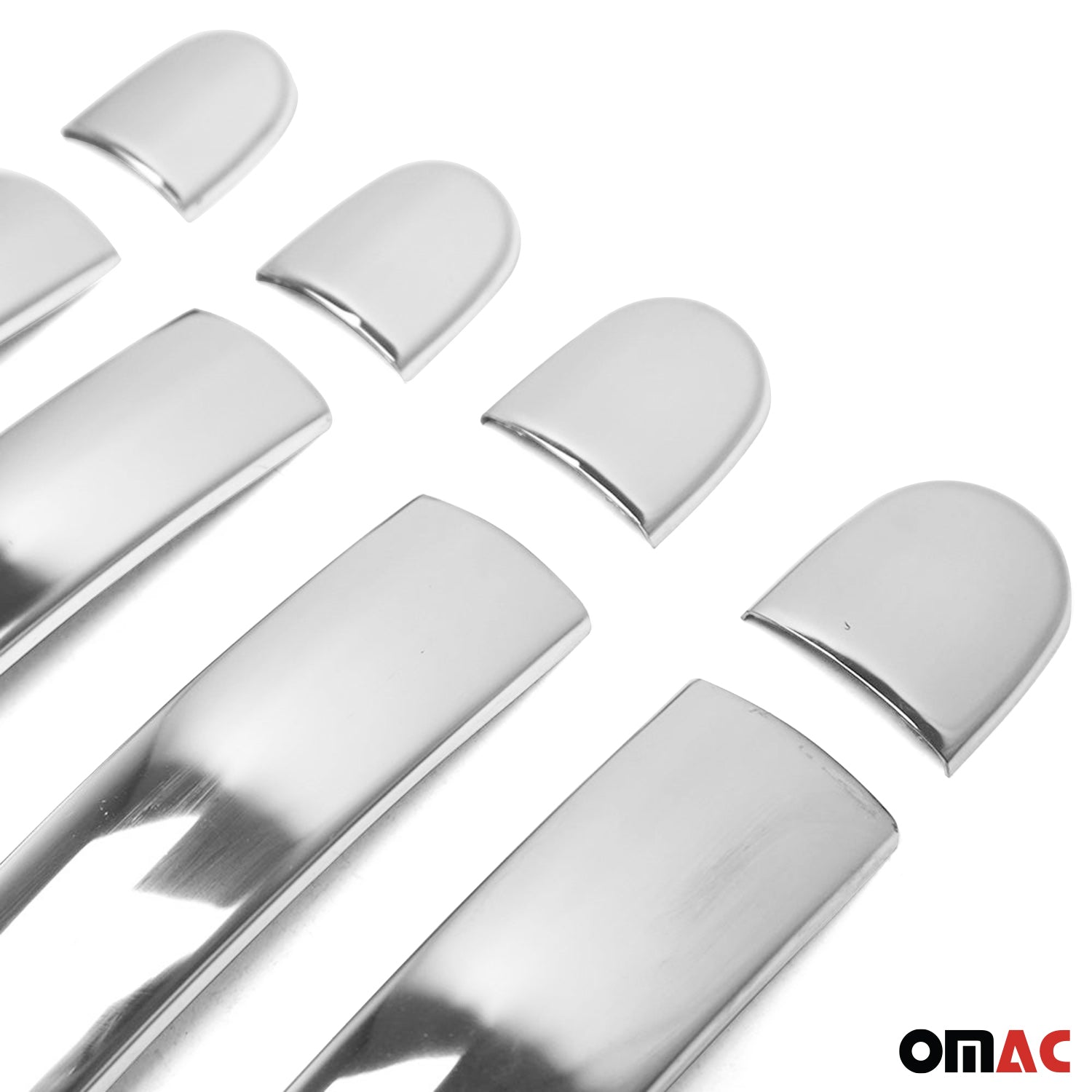 2009-2017 VW Tiguan Car Door Handle Cover Protector Stainless Steel Chrome 8 Pcs