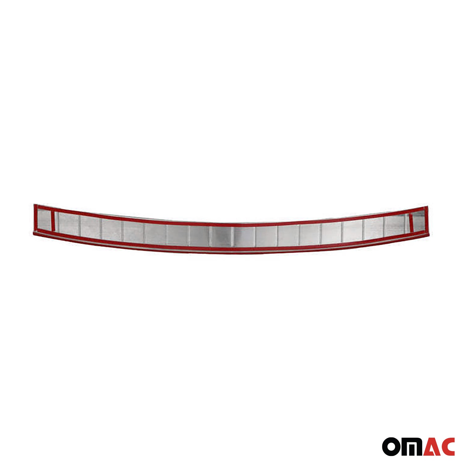 Rear Bumper Sill Cover for Volvo XC60 2.gen 2018-2026 Stainless Steel Polished