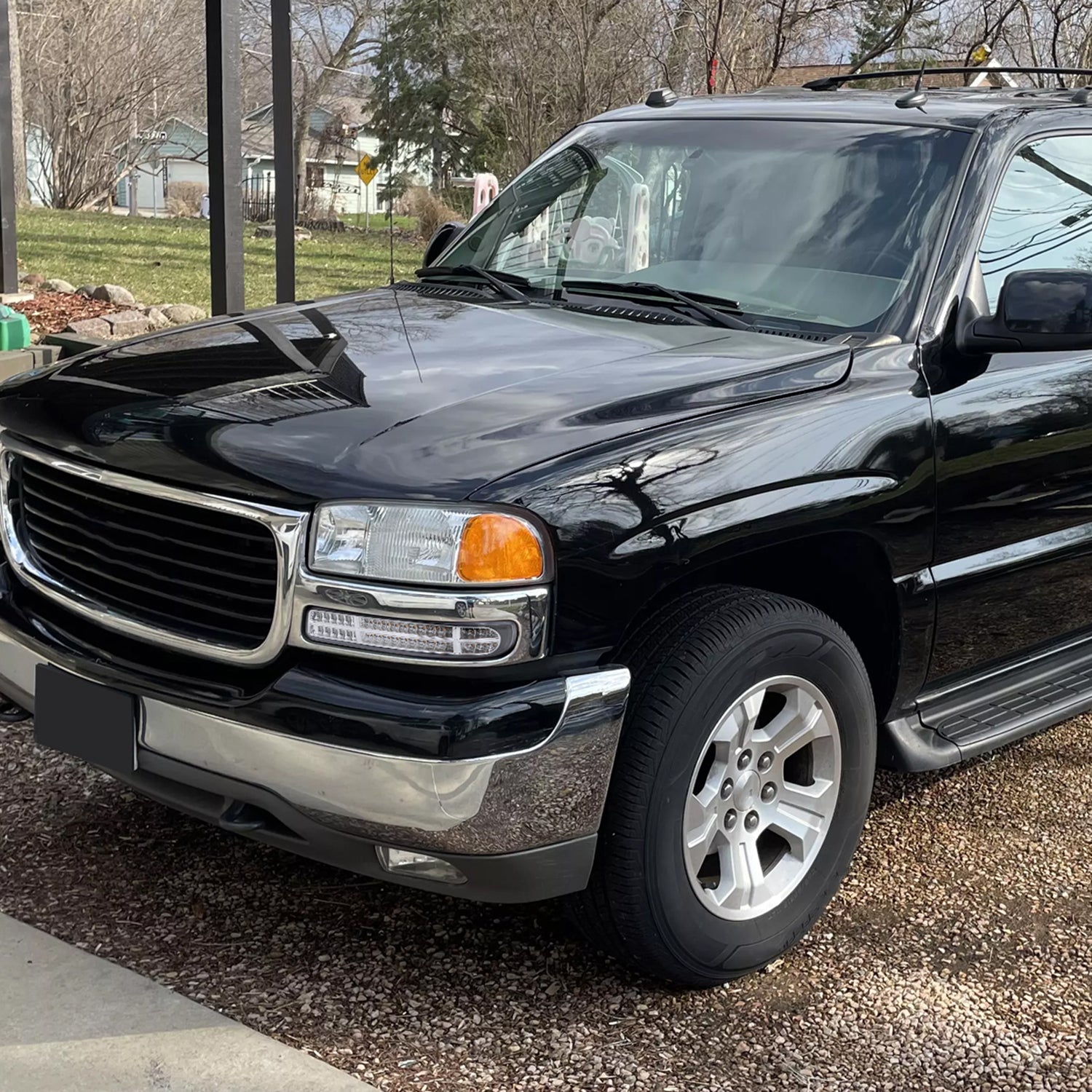 1999-2007 GMC Sierra/Yukon/Yukon XL Bumper Lights Turn Signal Lights Chrome