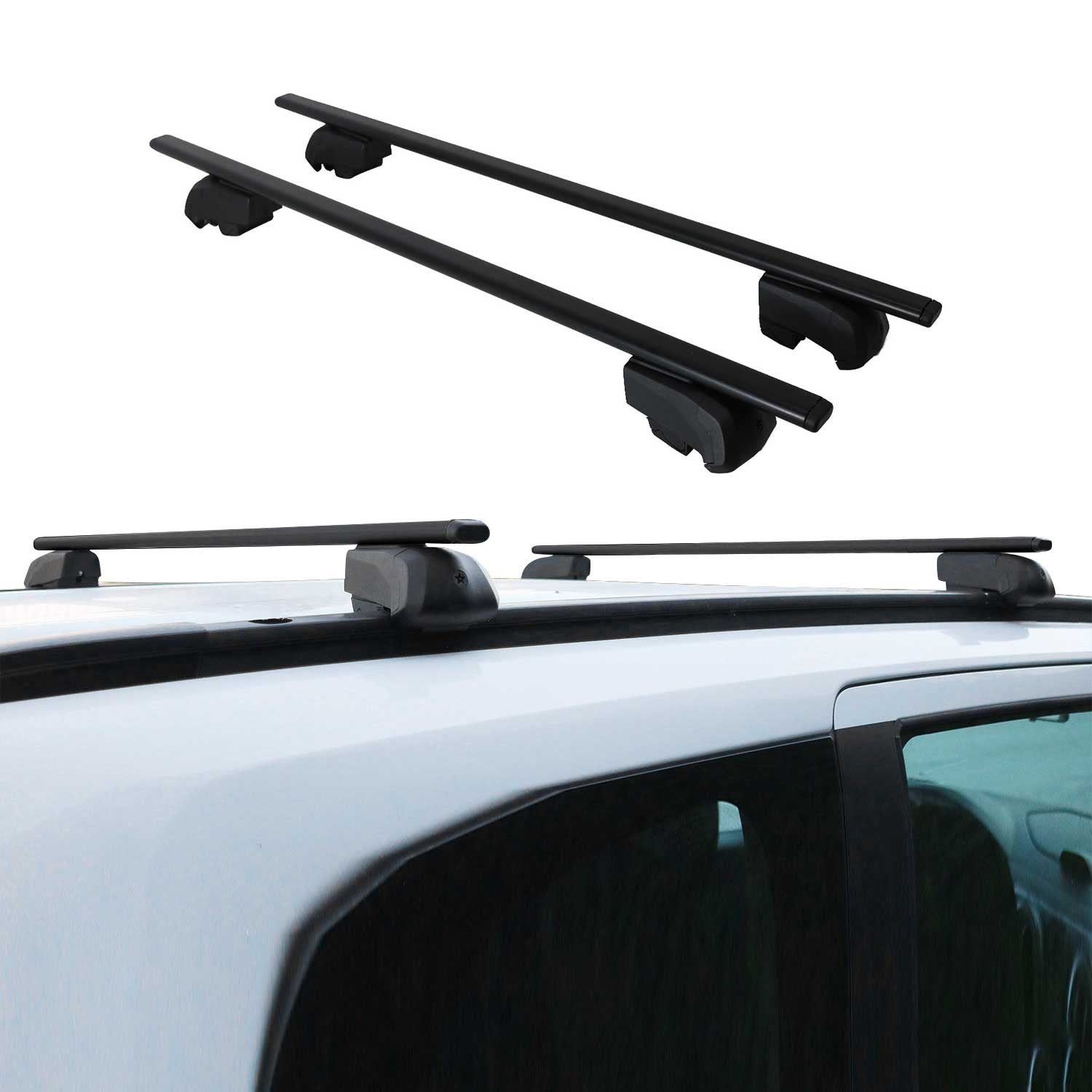2017-2019 Infiniti QX30 Roof Rack Cross Bars Black