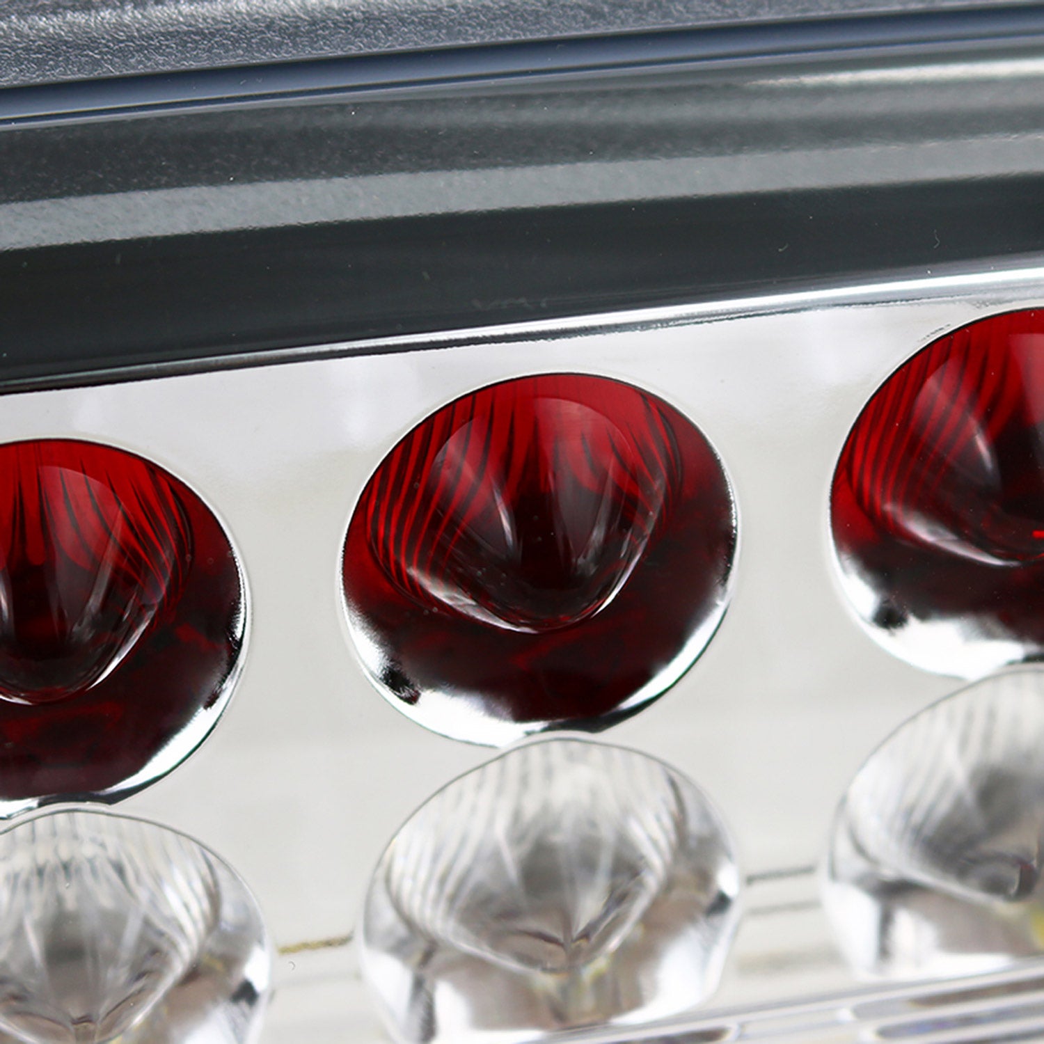 2014-2018 Chevy Silverado/ GMC Sierra V2 LED 3rd Brake Light Chrome/Clear Lens