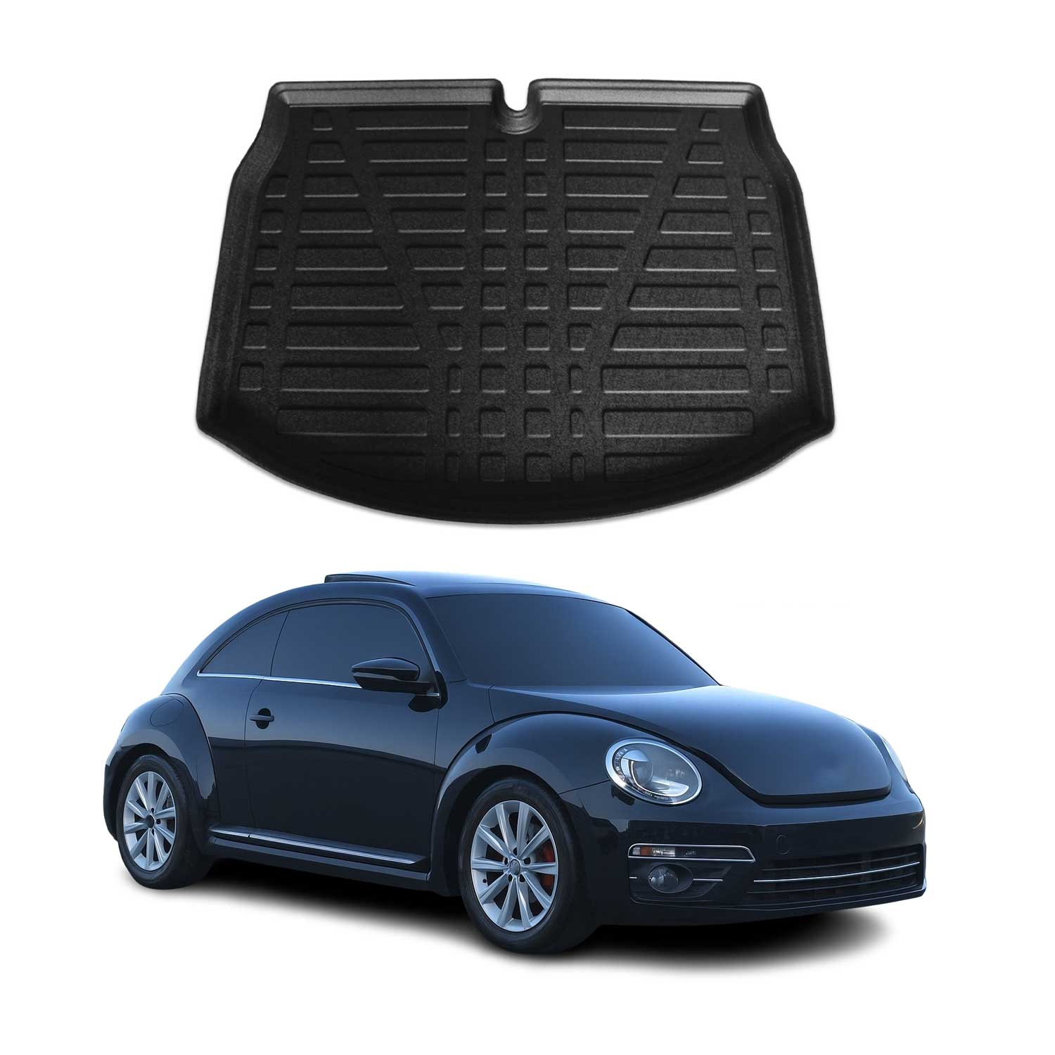 2012-2019 VW Beetle Cargo Liner Trunk Mat All Weather Black