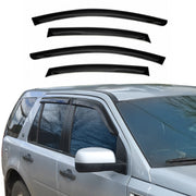 2013-2015 Subaru XV Crosstrek Window Visor Vent Rain Deflector 4Pcs Smoke