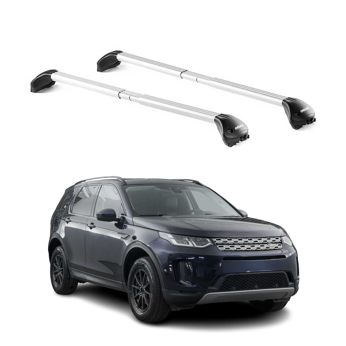 2015-2026 Land Rover Discovery Sport Roof Rack Cross Bars Silver