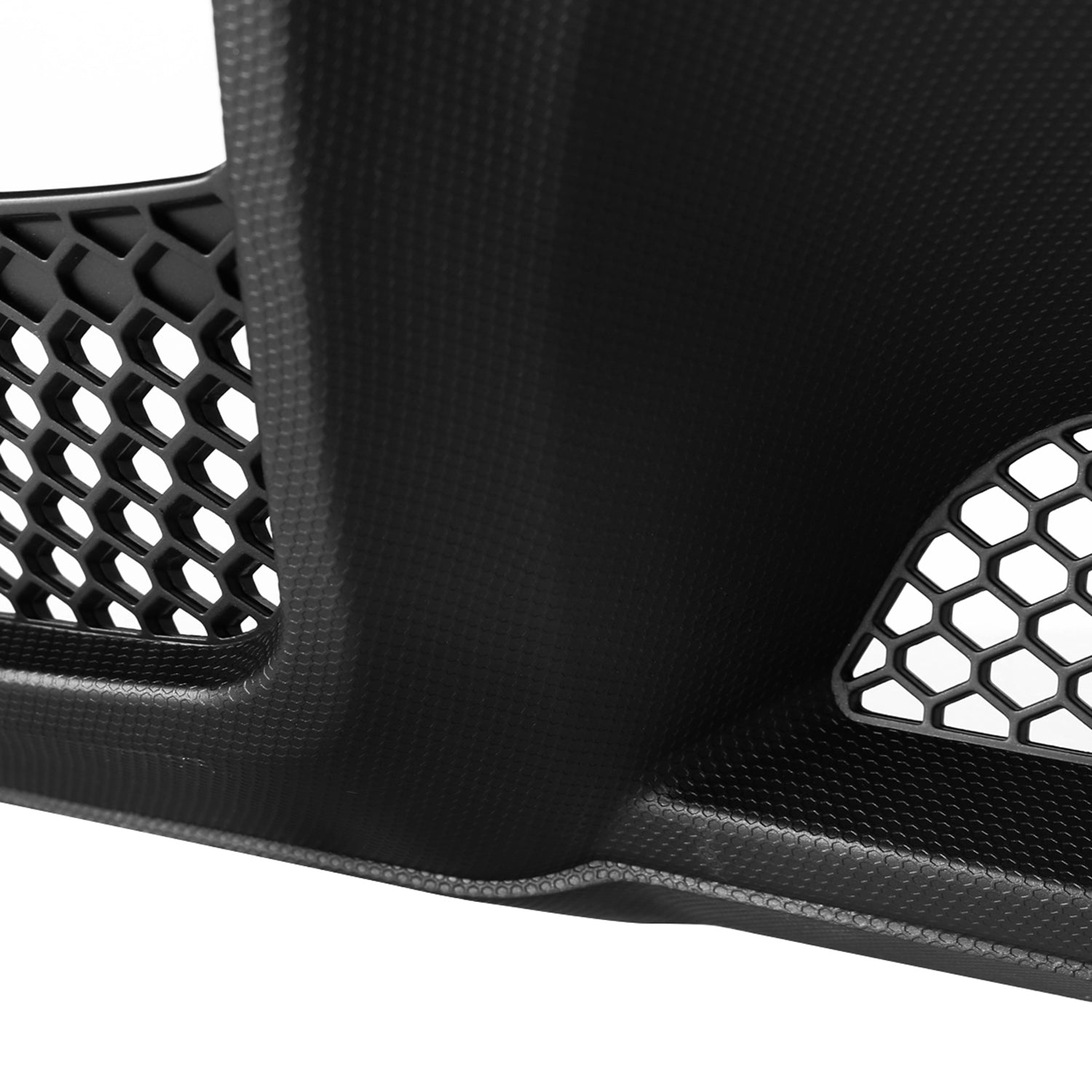 2015-2017 Ford Mustang Black GT350 Rear Diffuser w/Dual Steel Muffler Tips