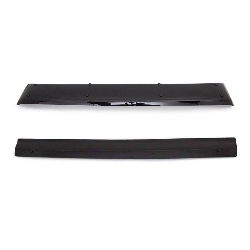 2014-2024 RAM ProMaster Windshield Sun Visor & Bug Shield Hood Deflector Kit 2Pcs Smoke