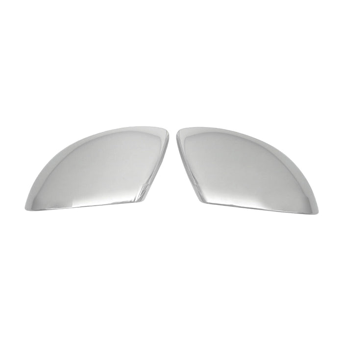 Side Mirror Cover Caps fits Mercedes Metris 2016-2024 ABS Chrome Satin 2Pcs