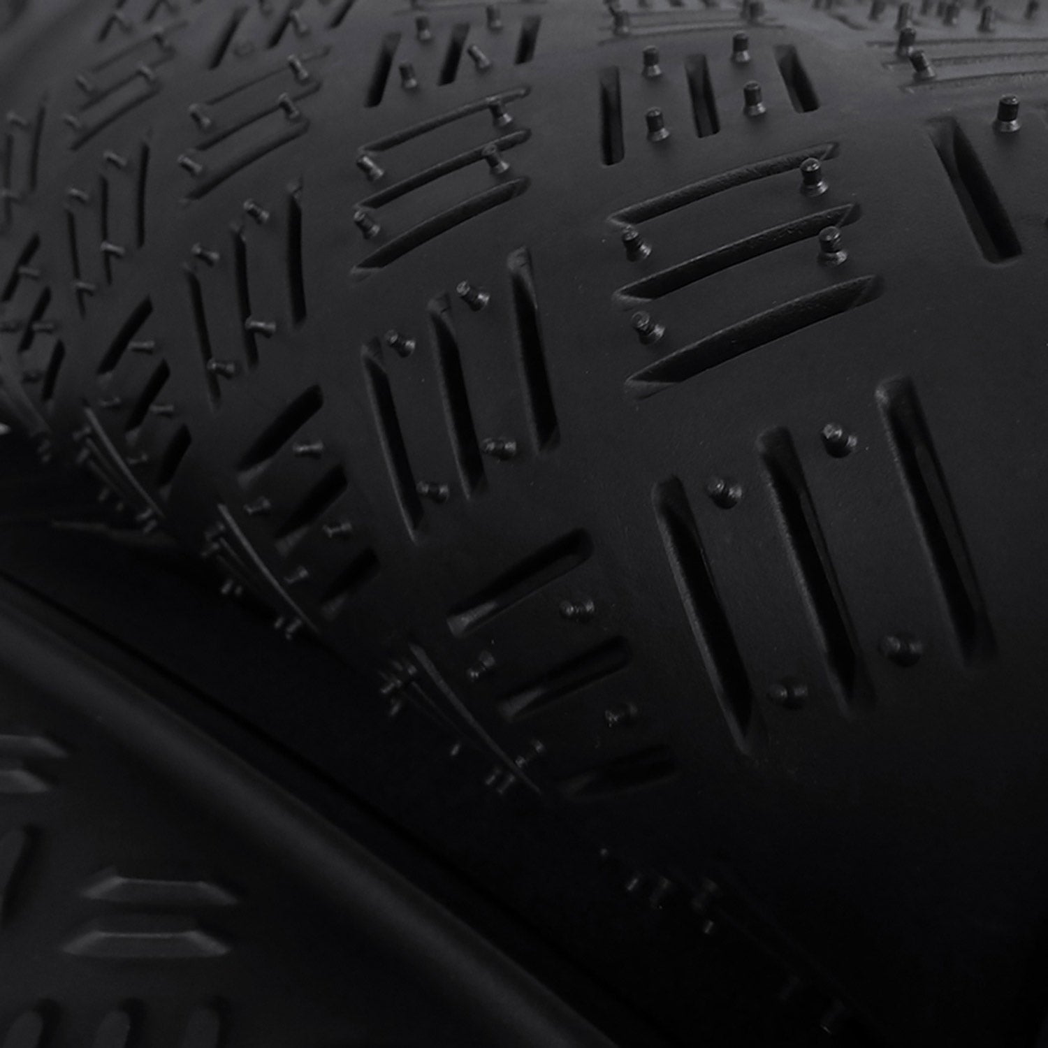 Universal fit Rubber Car Floor Mats Liner All Weather 3Pcs Black