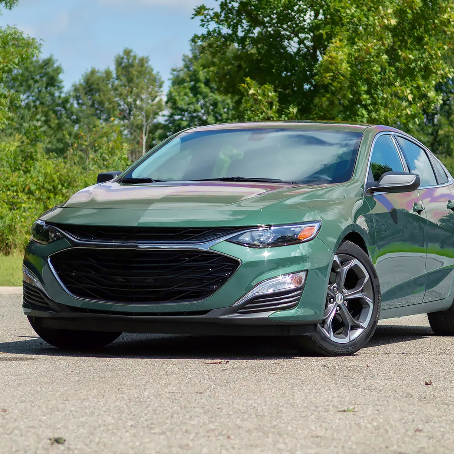 2019-2024 Chevy Malibu Factory Style Projector Headlights Glossy Black/Clear