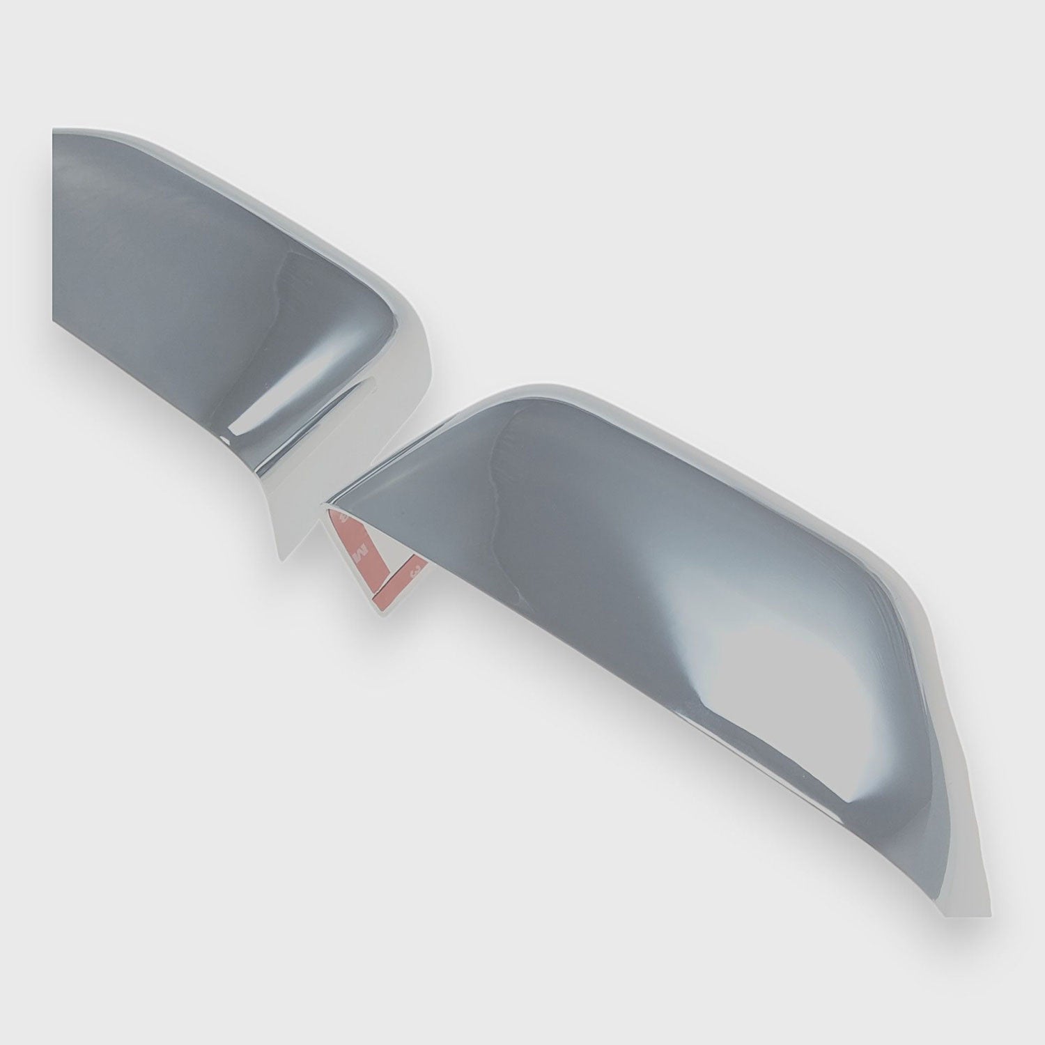 2017-2022 Ford F-250/350/450/550 Mirror Cover Caps Chrome 2Pcs ABS Plastic